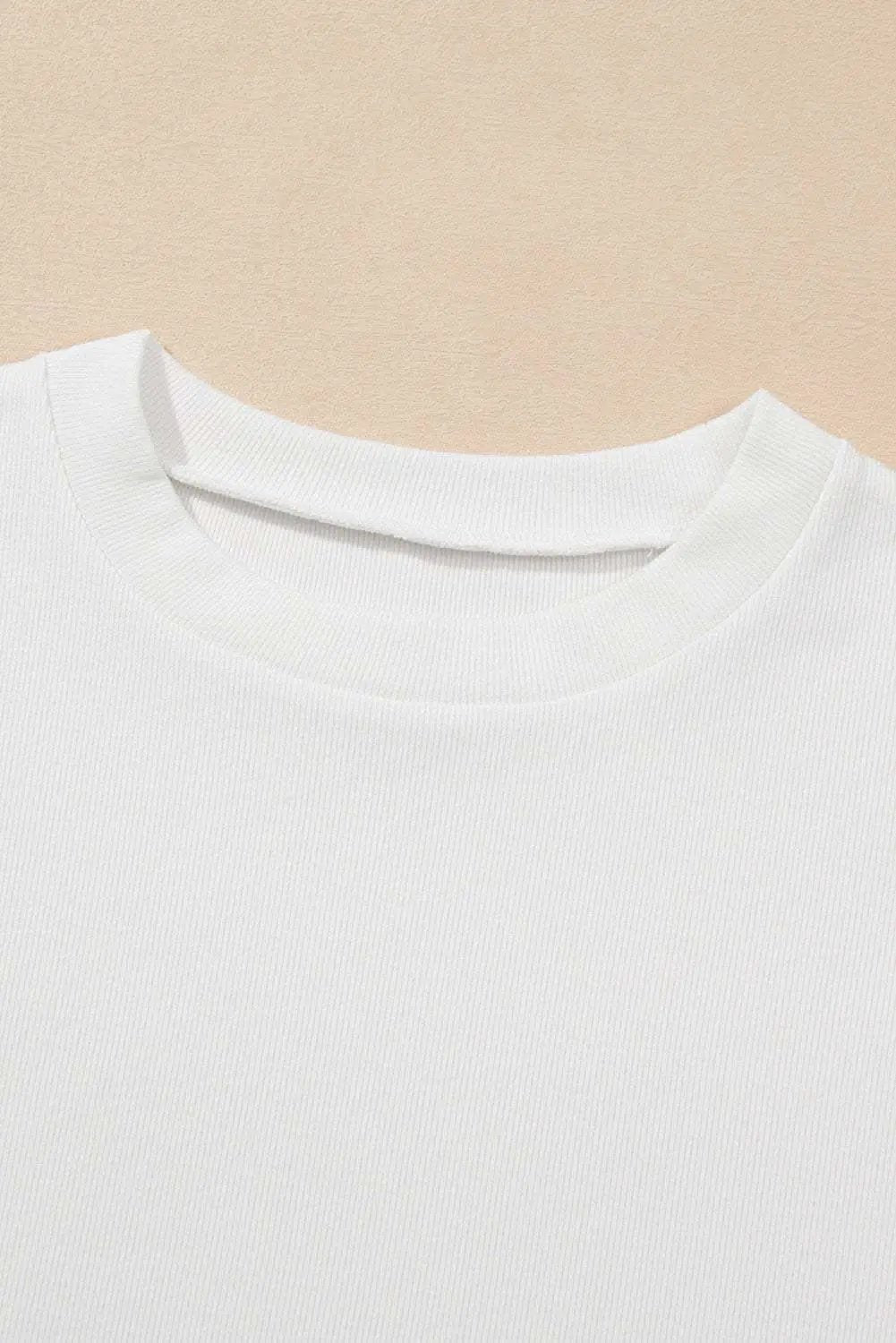 Love Salve Floral Sleeve Women's Casual Shift Top Cute Ricrac Detail Fashion Top