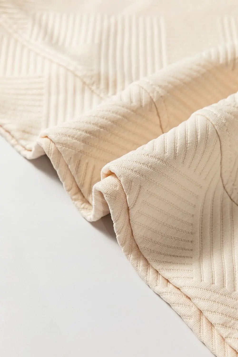 Love Salve White floral sleeve knit top