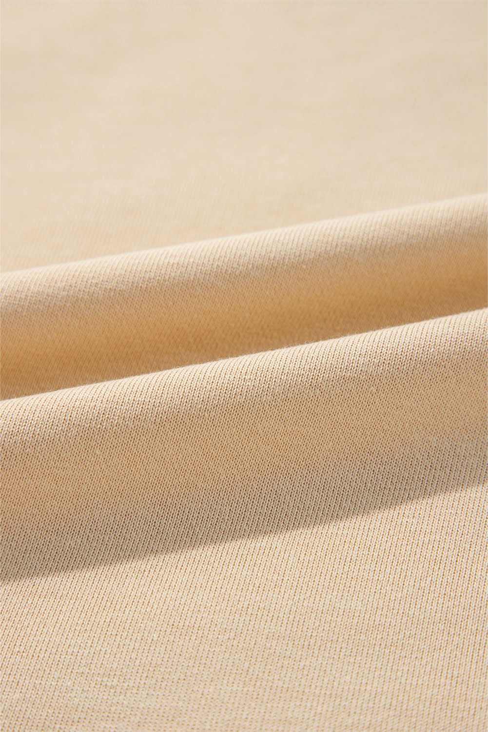 Apricot Floral Star Patch Hoodie by Love Salve