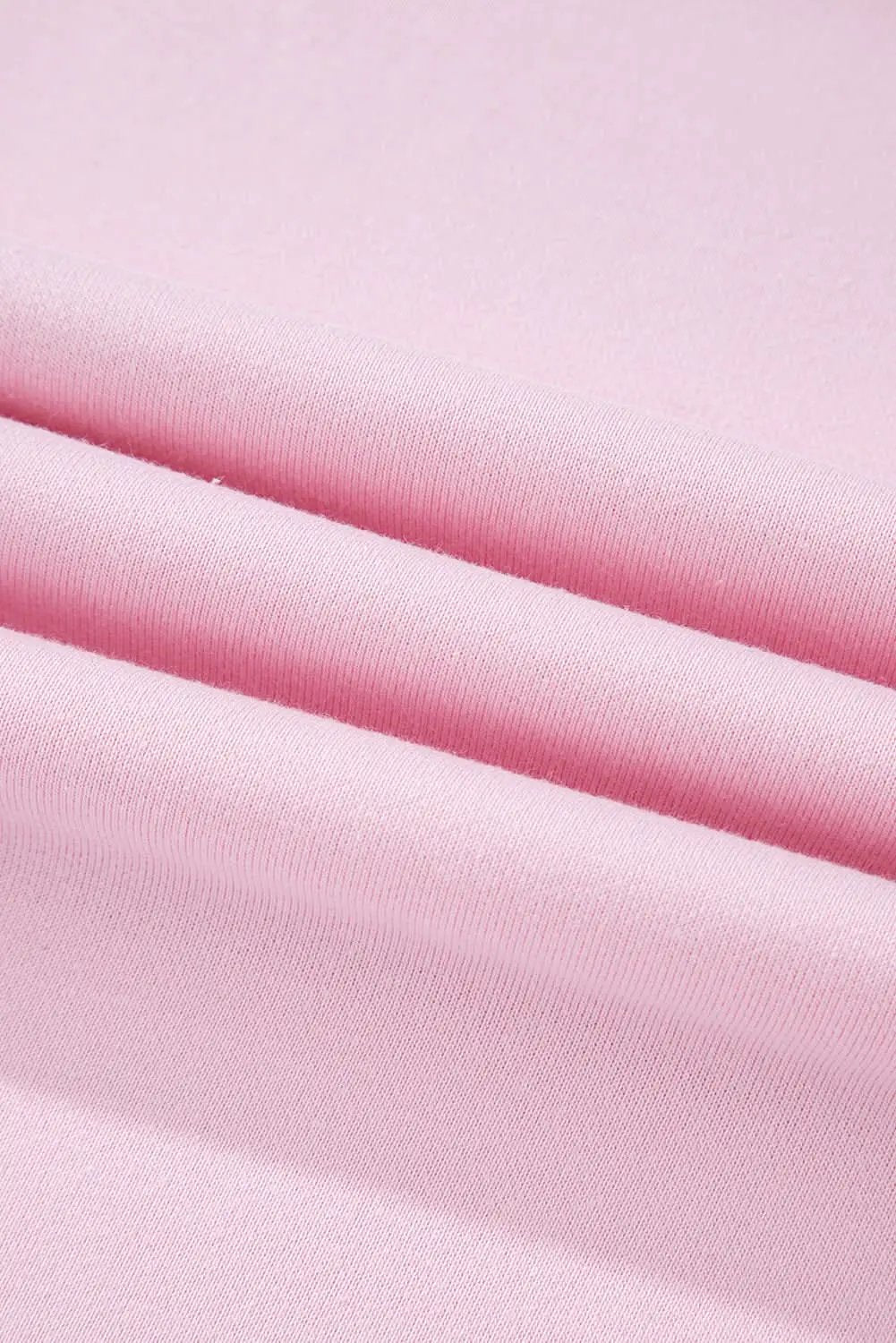 Love Salve Pink Batwing Women's Daily Sweatshirt: Winter Casual, Comfy Fit