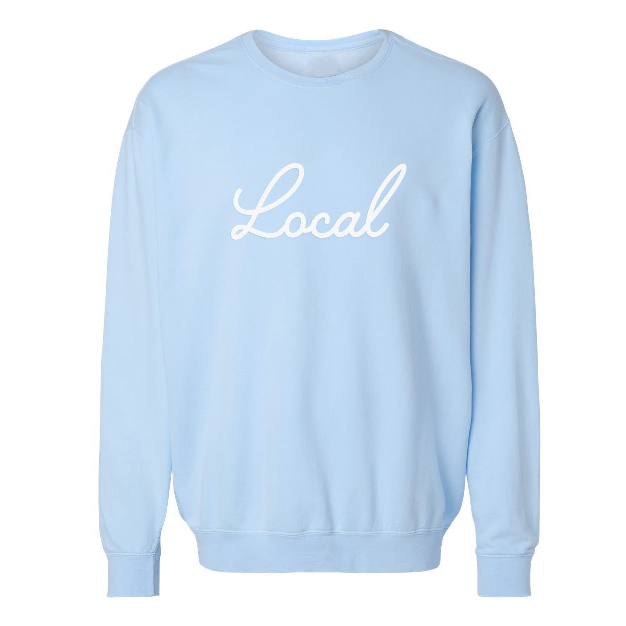 Local Cursive Washed Sweatshirt