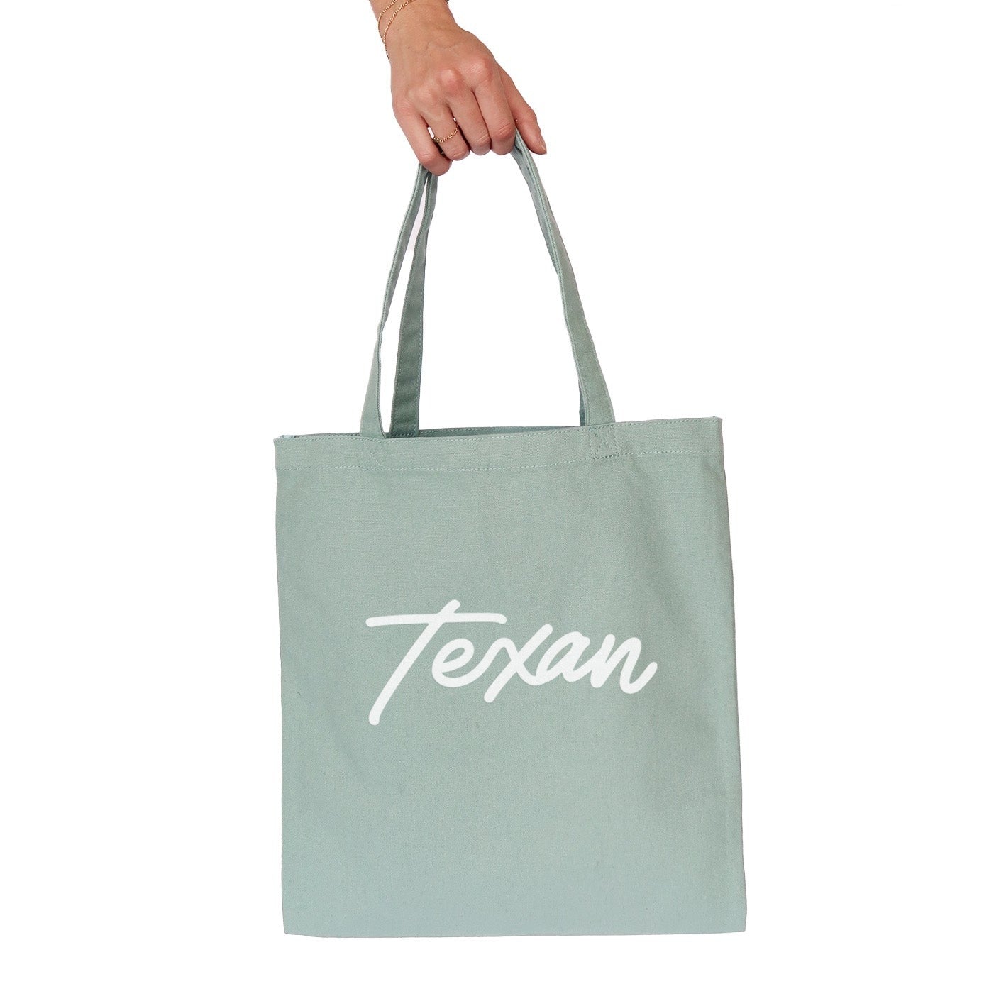 Texan Cursive Tote Bag