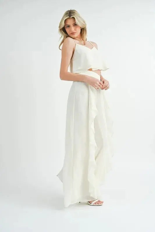 Women's Crop Cami Set - Two Piece - MABLE Style