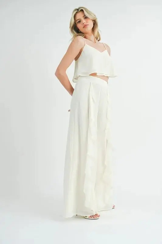 Women's Crop Cami Set - Two Piece - MABLE Style