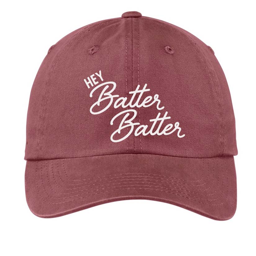 Hey Batter Batter Baseball Cap