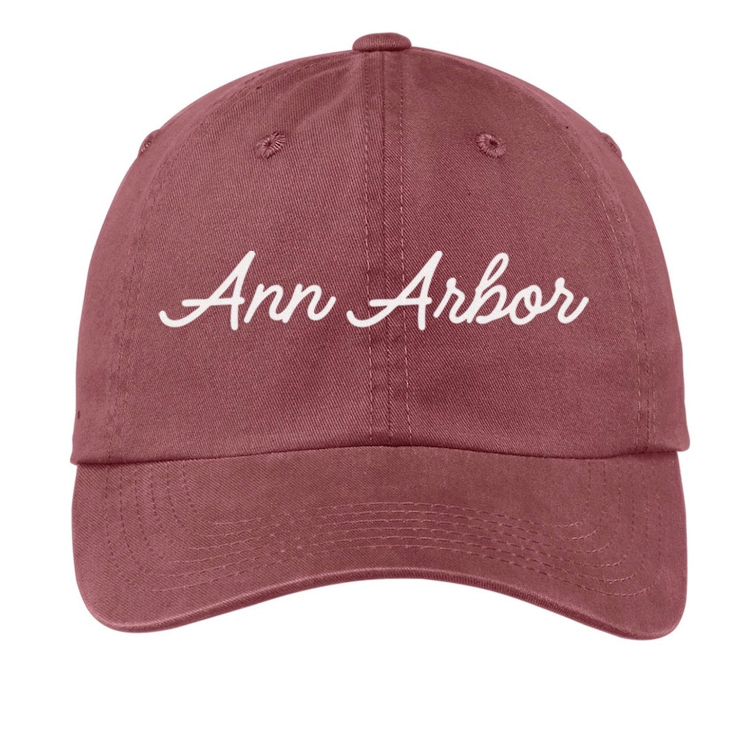 Ann Arbor Cursive Baseball Cap