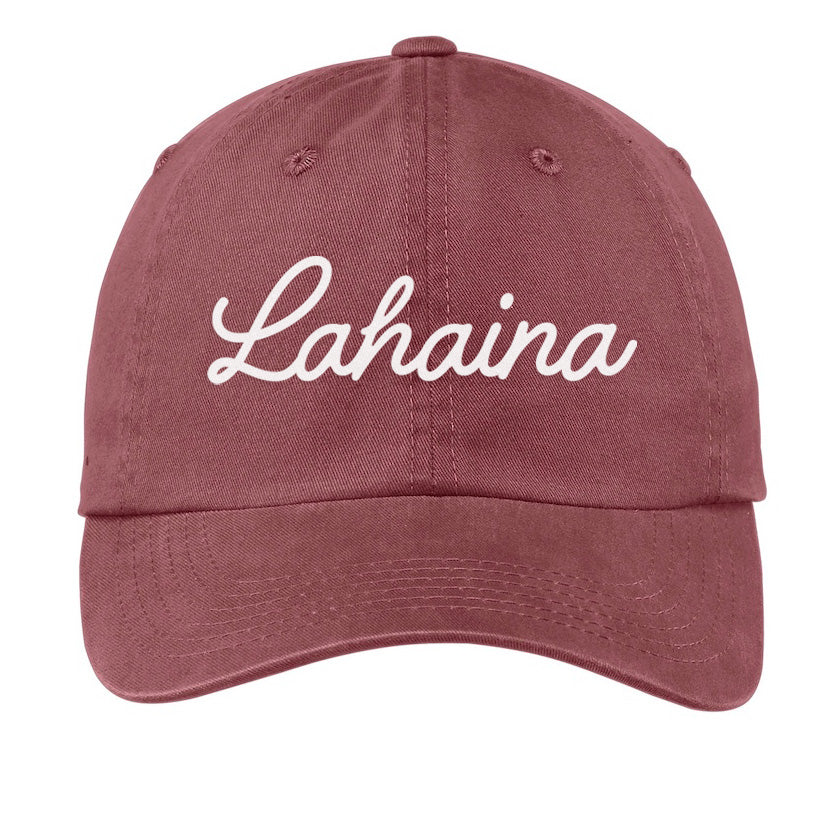 Lahaina Cursive Baseball Cap
