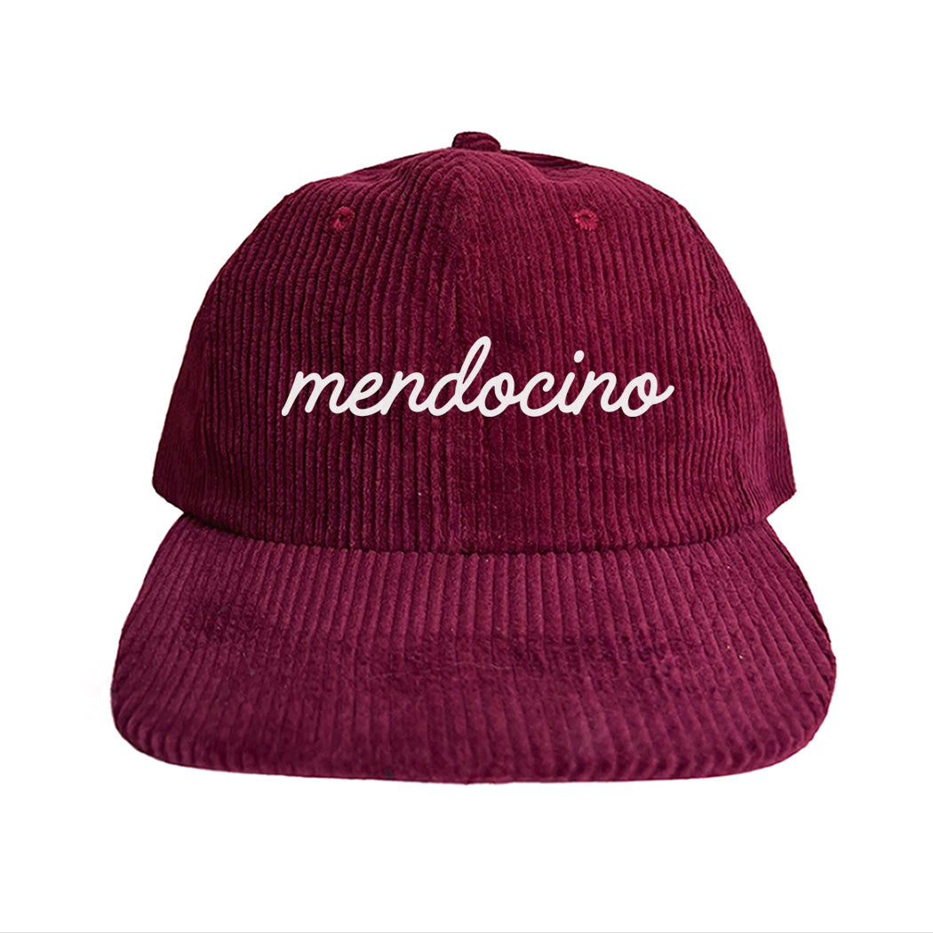 Mendocino Cursive Corduroy Cap