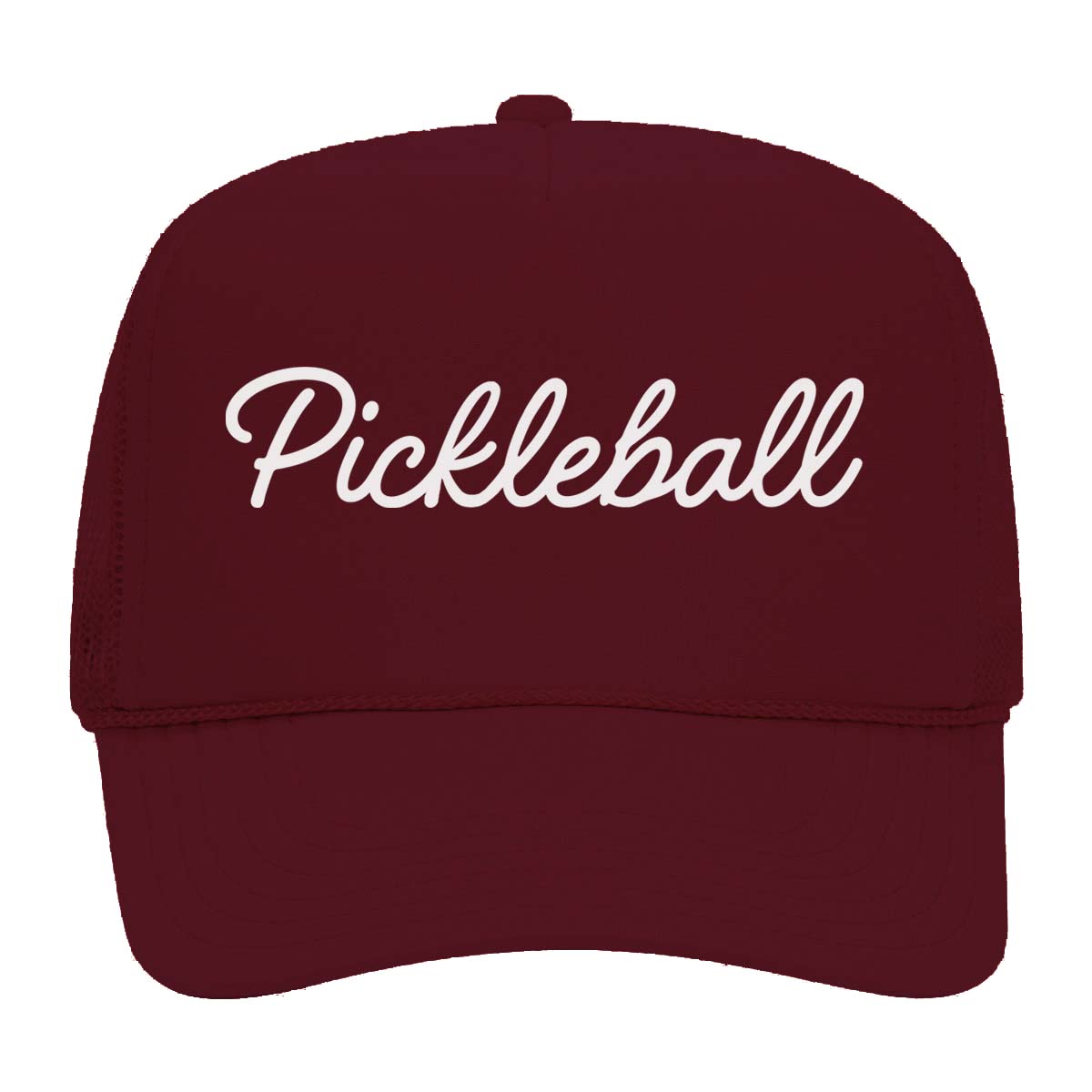 Pickleball Cursive Foam Snapback