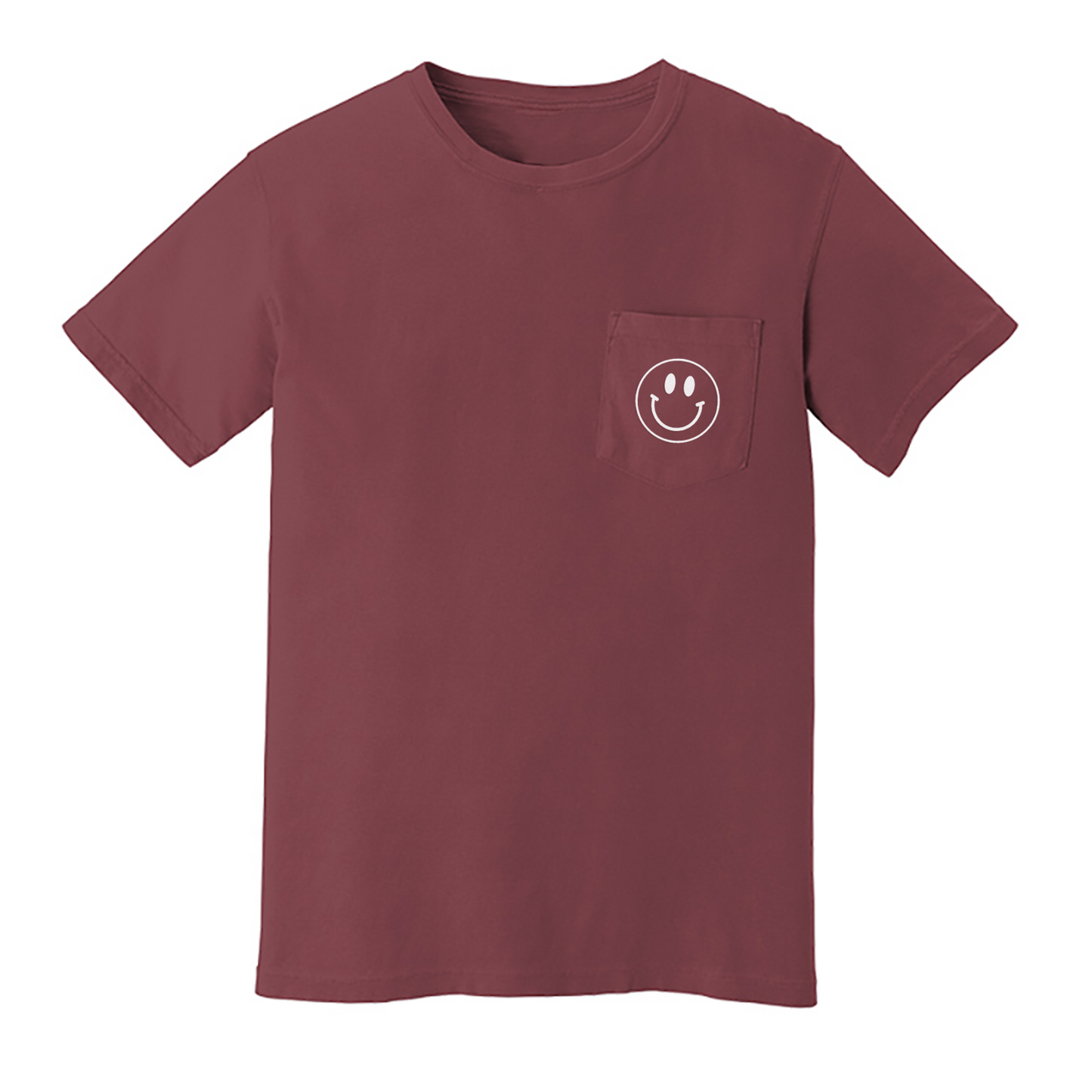 Smile Outline Pocket Tee