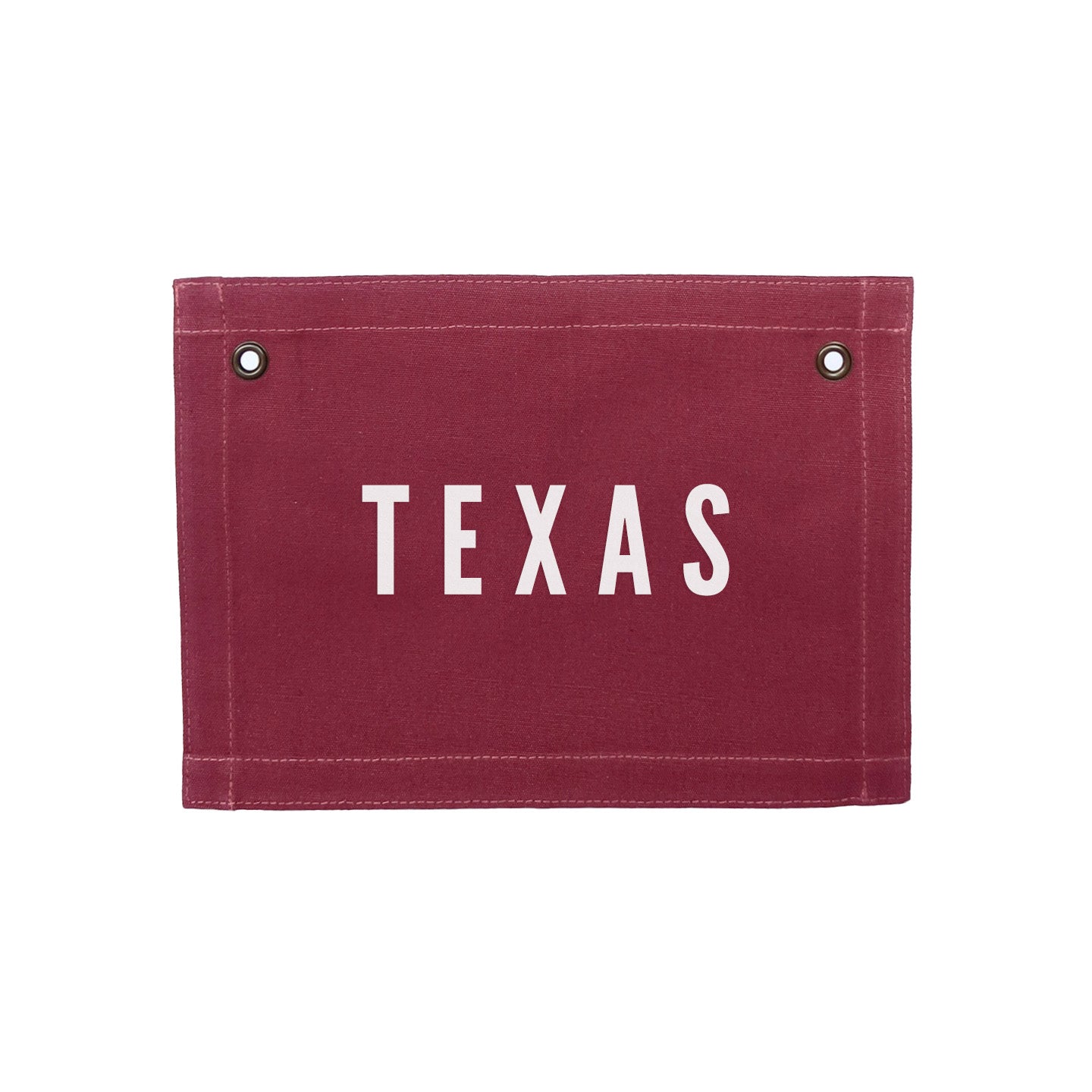 Texas Small Canvas Flag