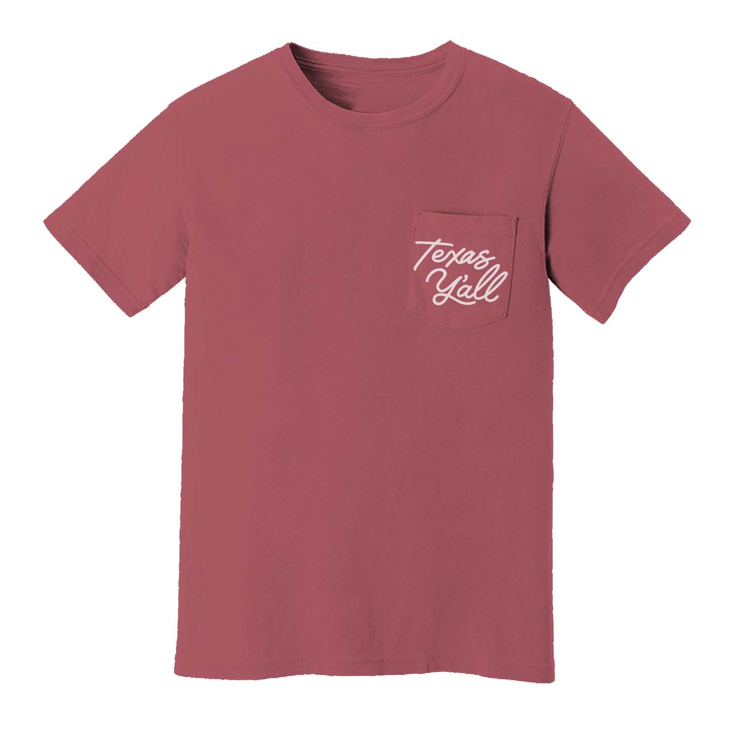 Texas Y'all Pocket Tee