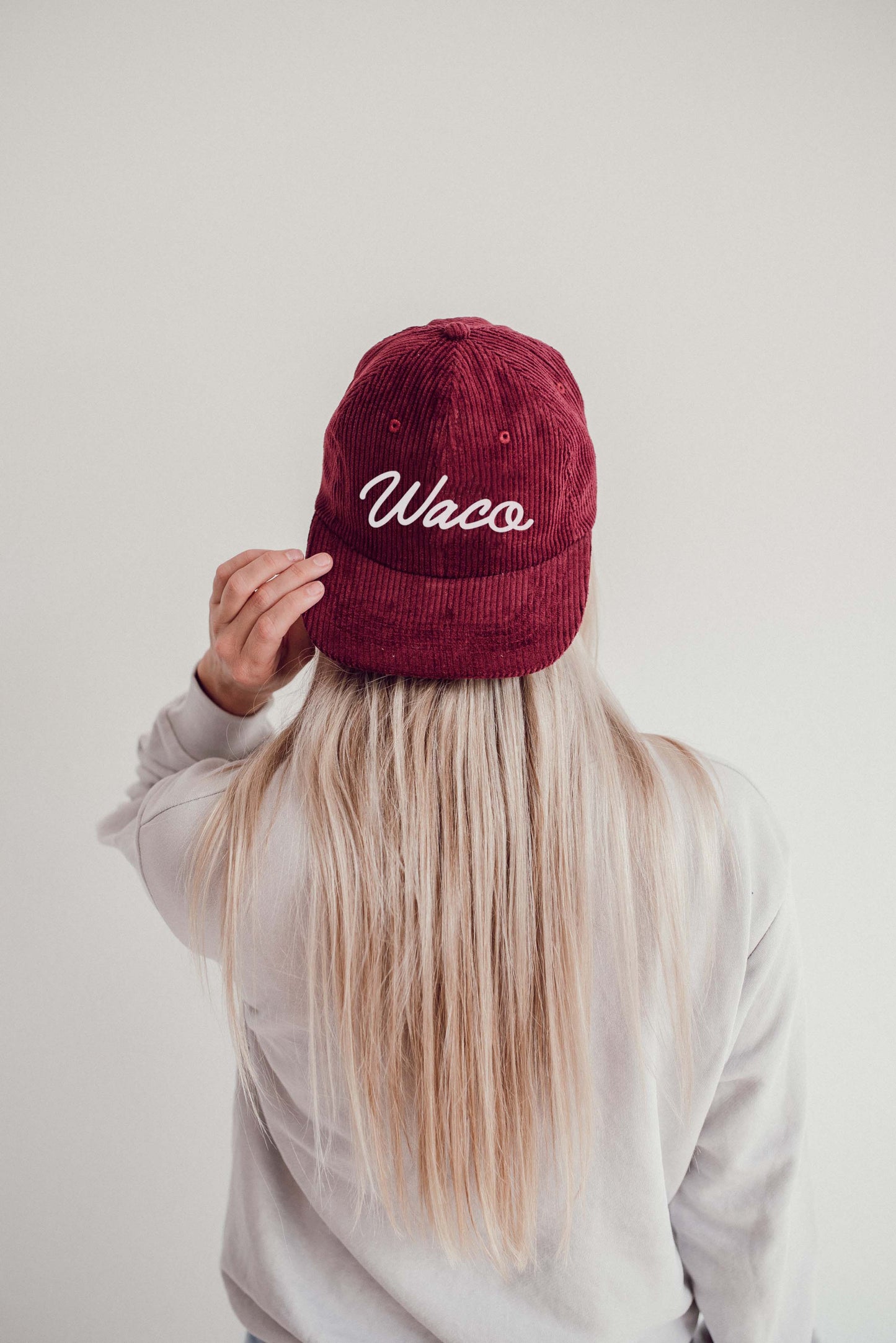 Waco Cursive Corduroy Cap