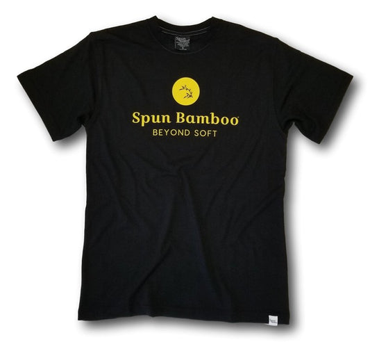 Men's Spun Bamboo Viscose/Organic Cotton Logo T-Shirt