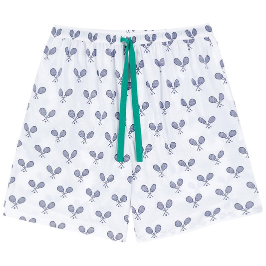 Men's Tennis Navy Sleep Shorts