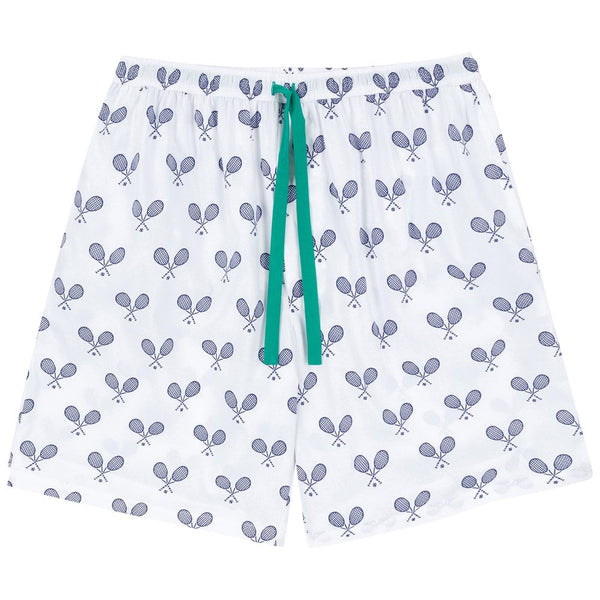 Men's Tennis Navy Sleep Shorts