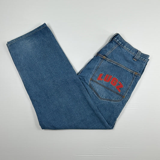 Men's Vintage Y2K Lugz Baggy Skate Jeans - 34x30