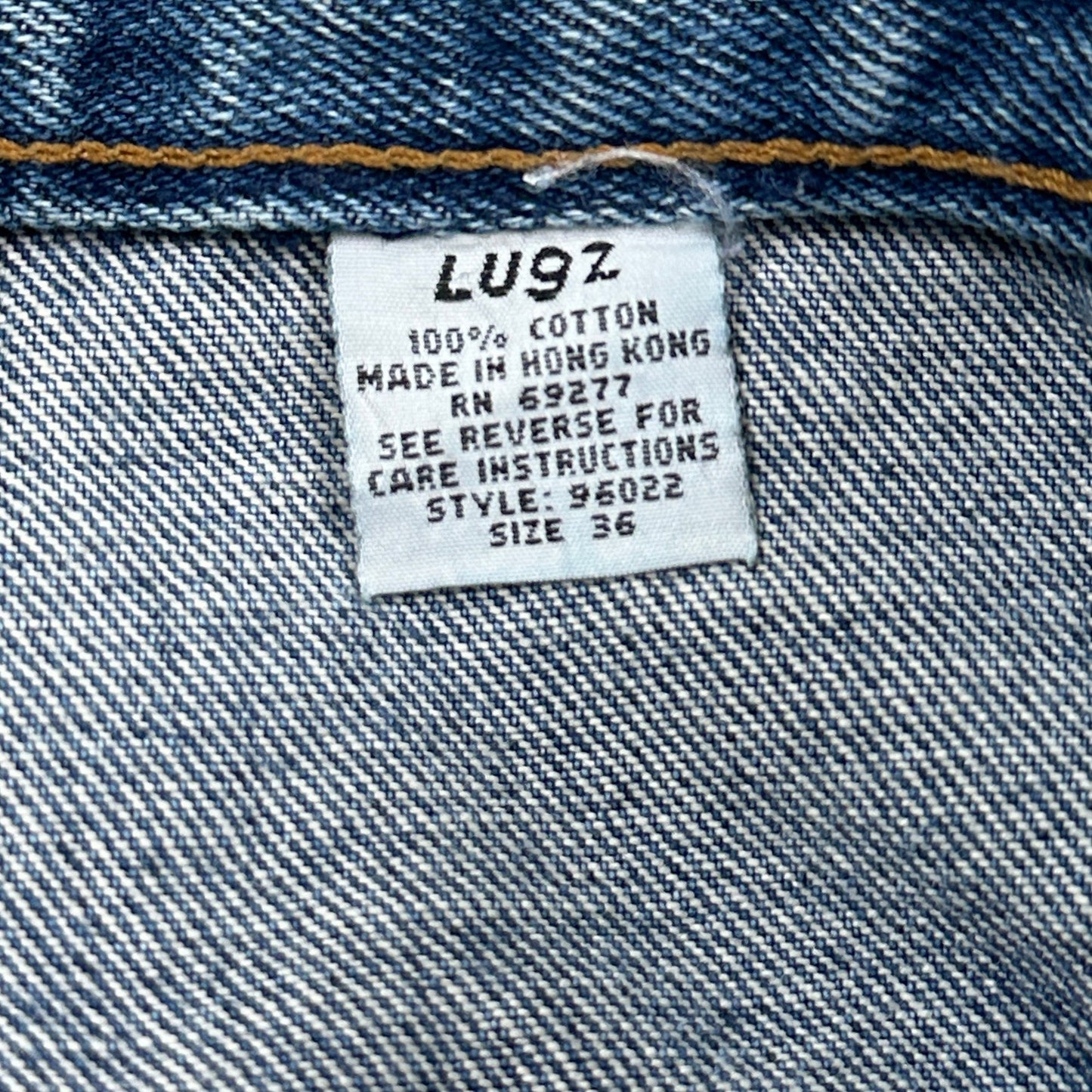 Men's Vintage Y2K Lugz Baggy Skate Jeans - 34x30