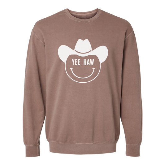 Yee Haw Cowboy Washed Sweatshirt