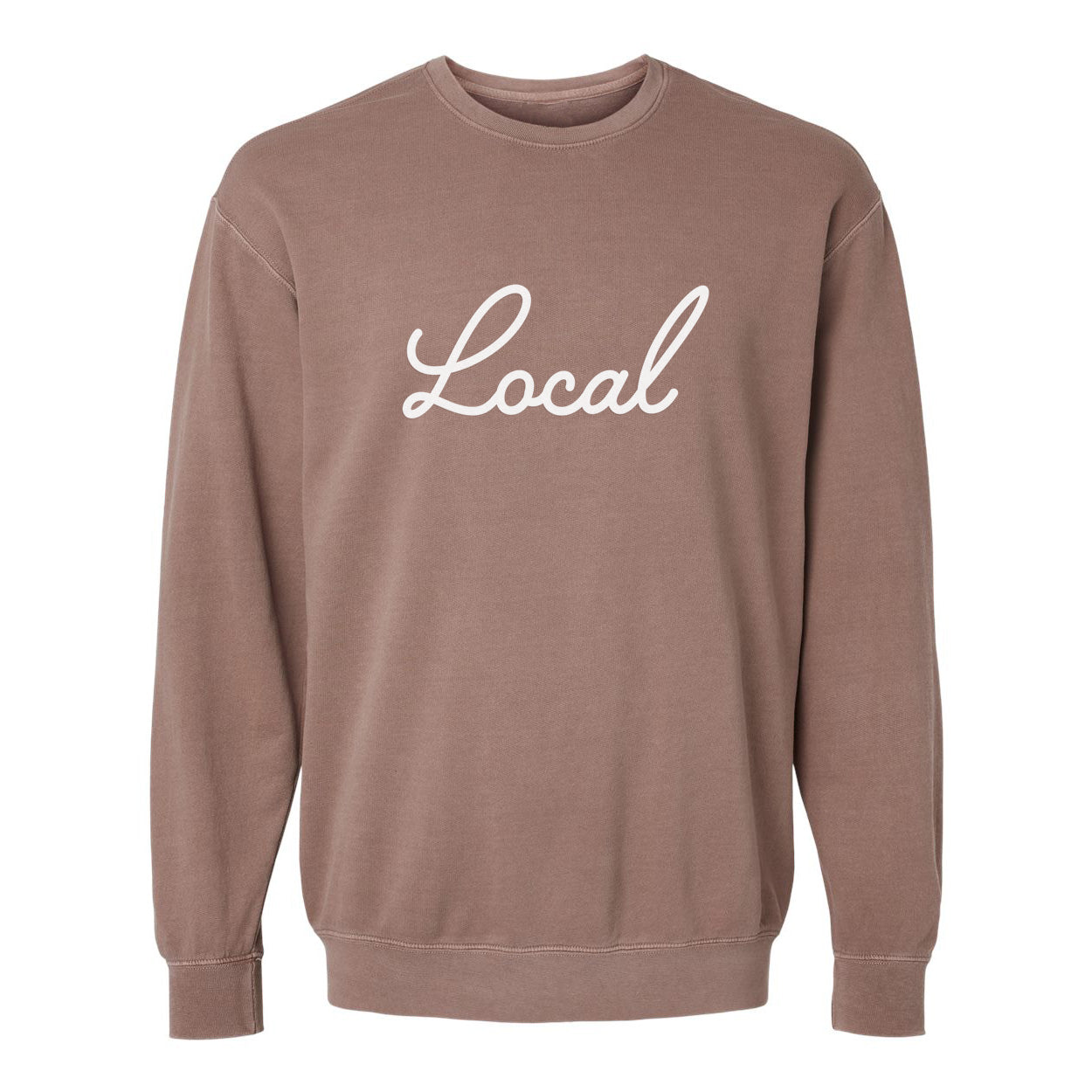 Local Cursive Washed Sweatshirt