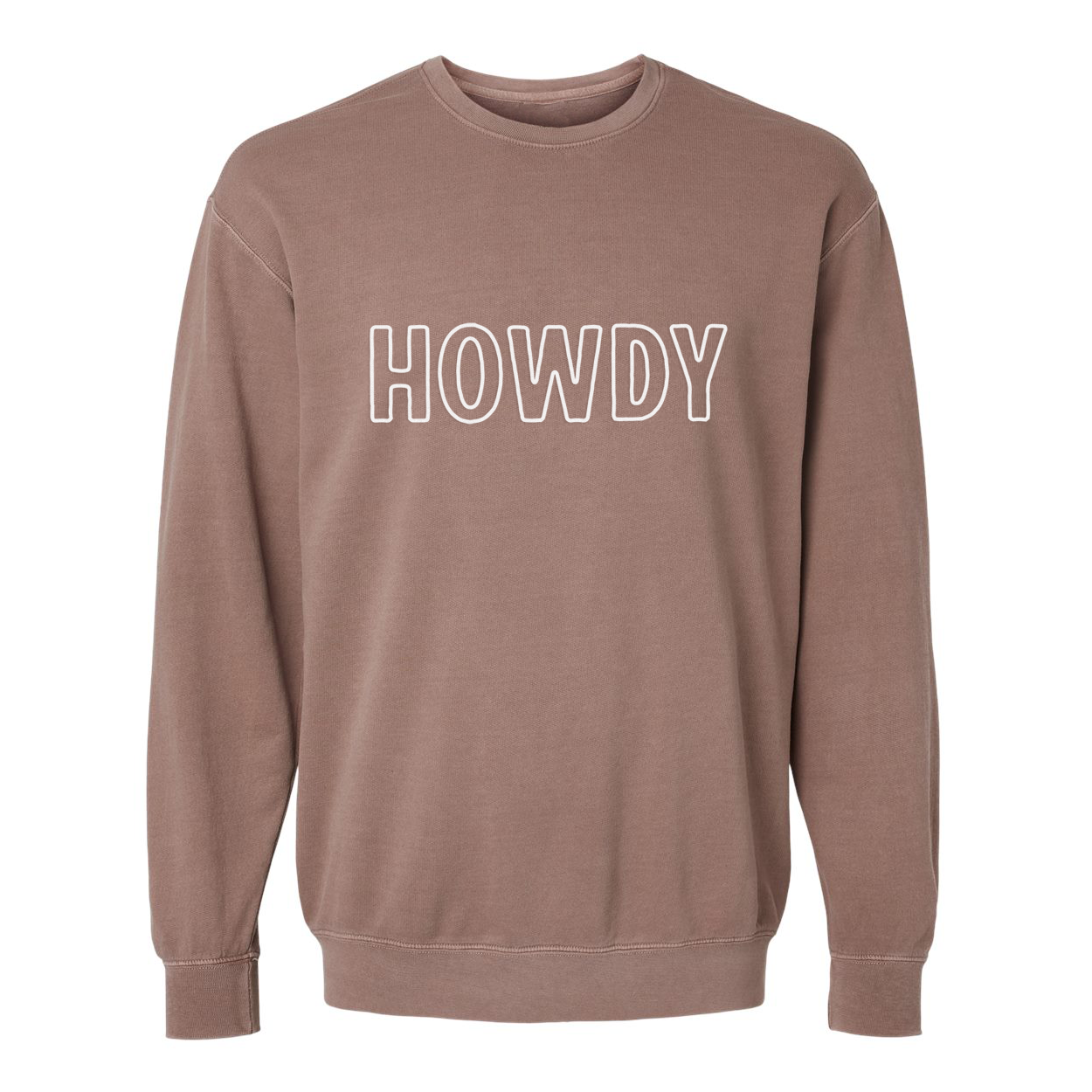 Howdy Outline Washed Sweatshirt