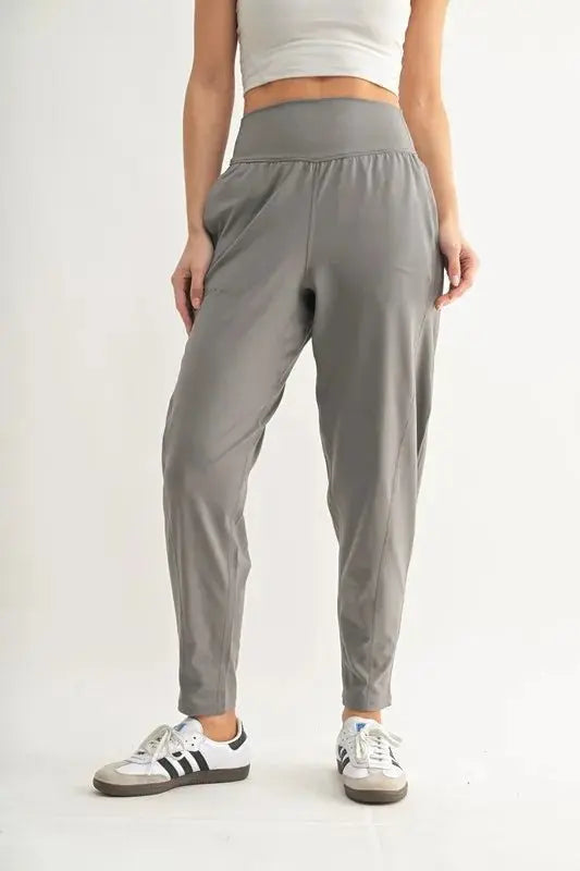 Trendsi Flowbarrel Active Pants Women's Workout Leggings High Waist, USA Ship