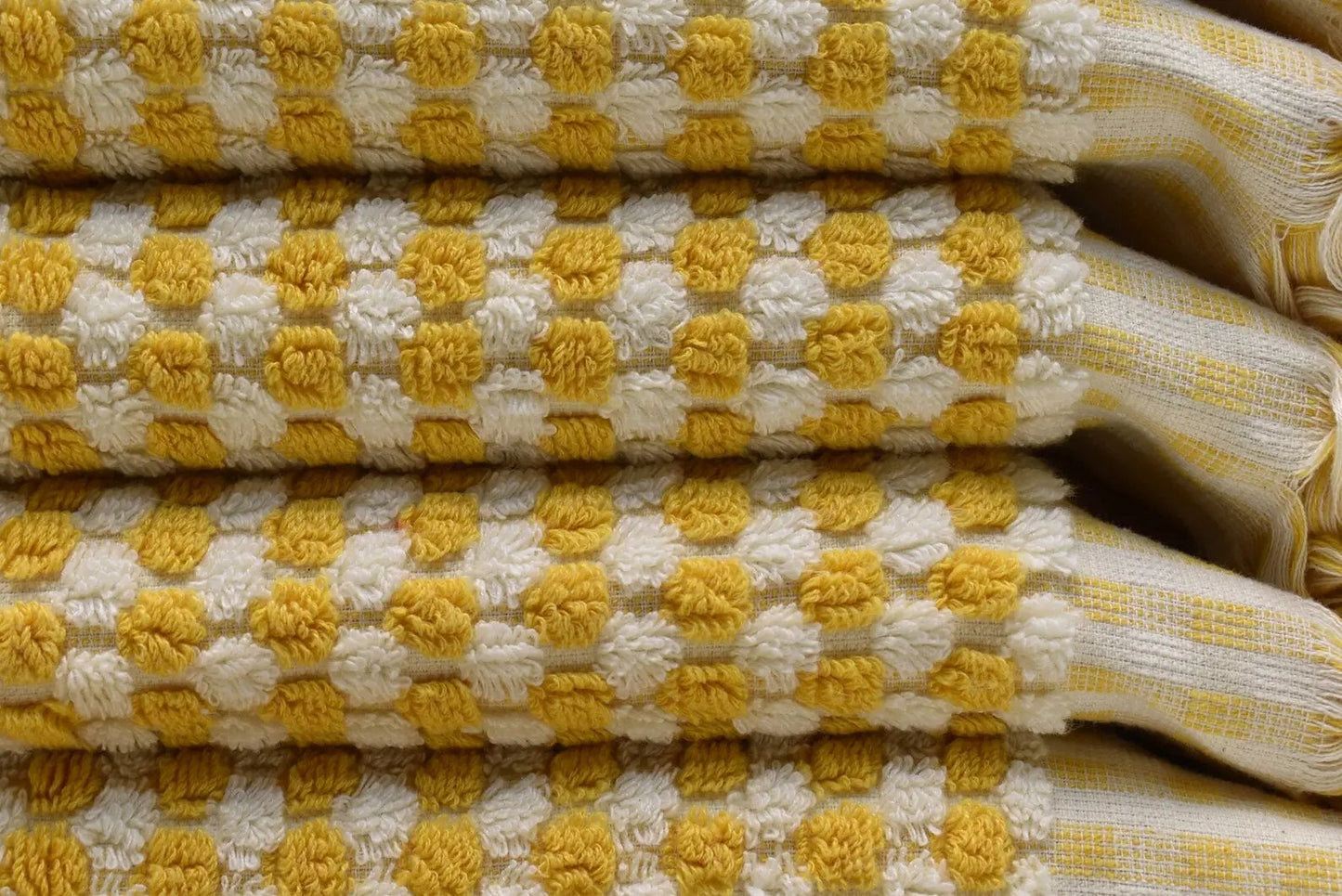 Hand Towel - Terry - Bubble Mustard