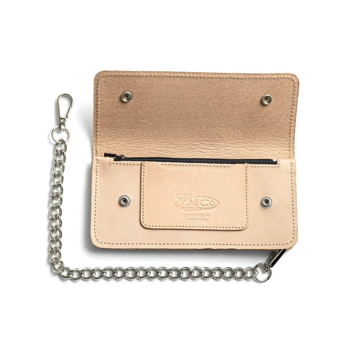 LARGE TRUCKER - Vegetable Tanned Leather Wallet