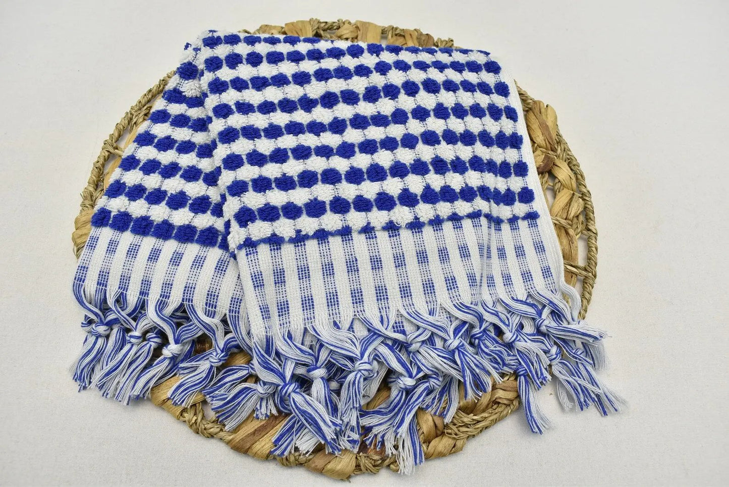 Hand Towel - Bubble Terry - Navy