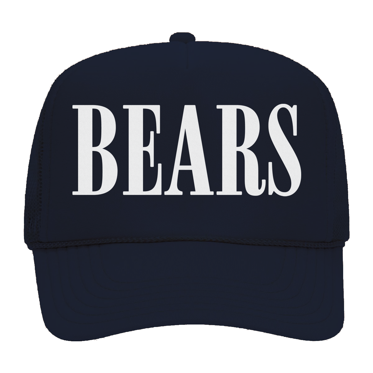 Bears Western Foam Snapback