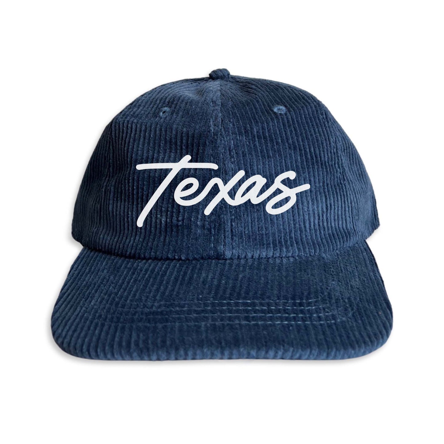 Texas Cursive Corduroy Cap