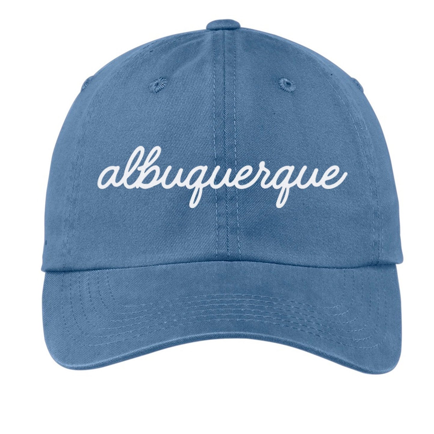 Albuquerque Cursive Baseball Cap