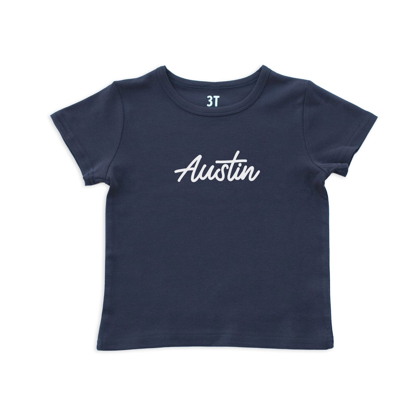 Austin Cursive Kids Tee