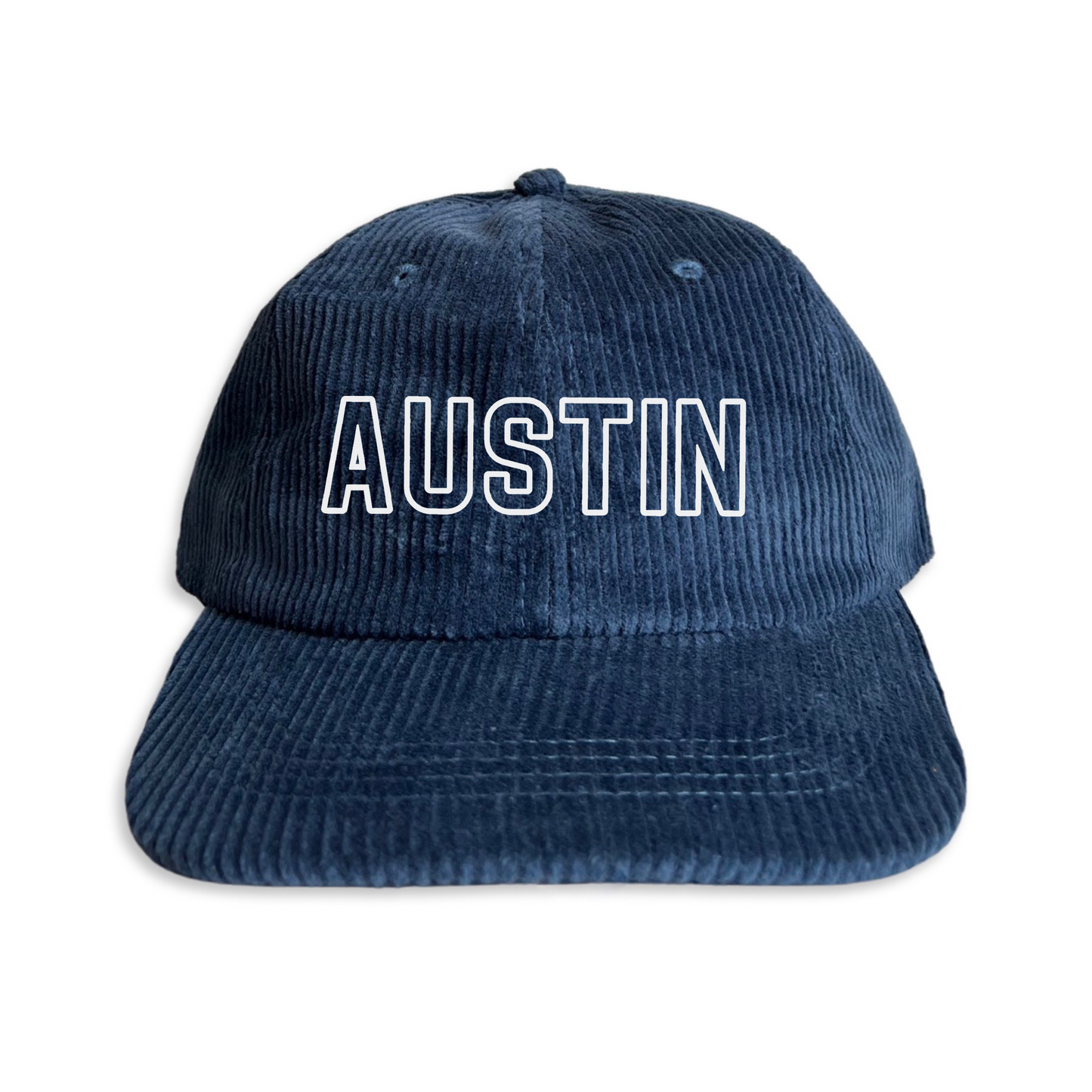 Austin Outline Corduroy Cap