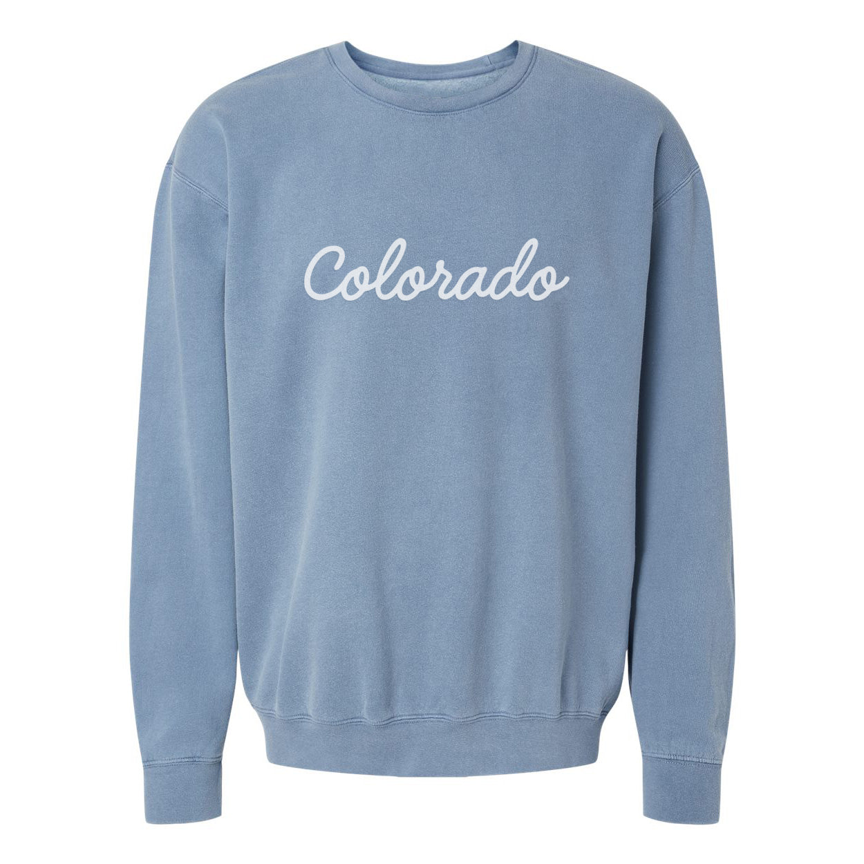 Colorado Cursive Washed Sweatshirt