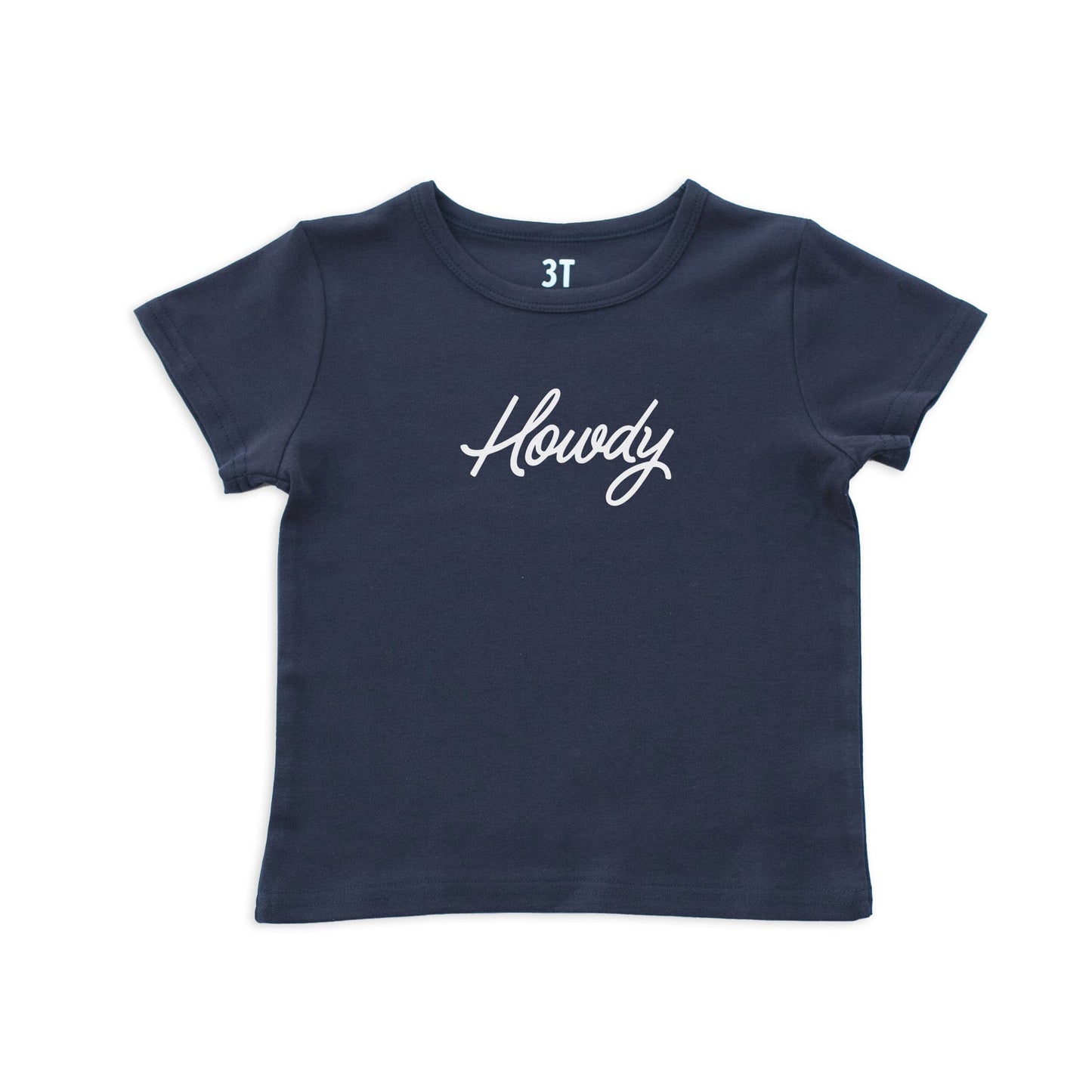 Howdy Cursive Kids Tee