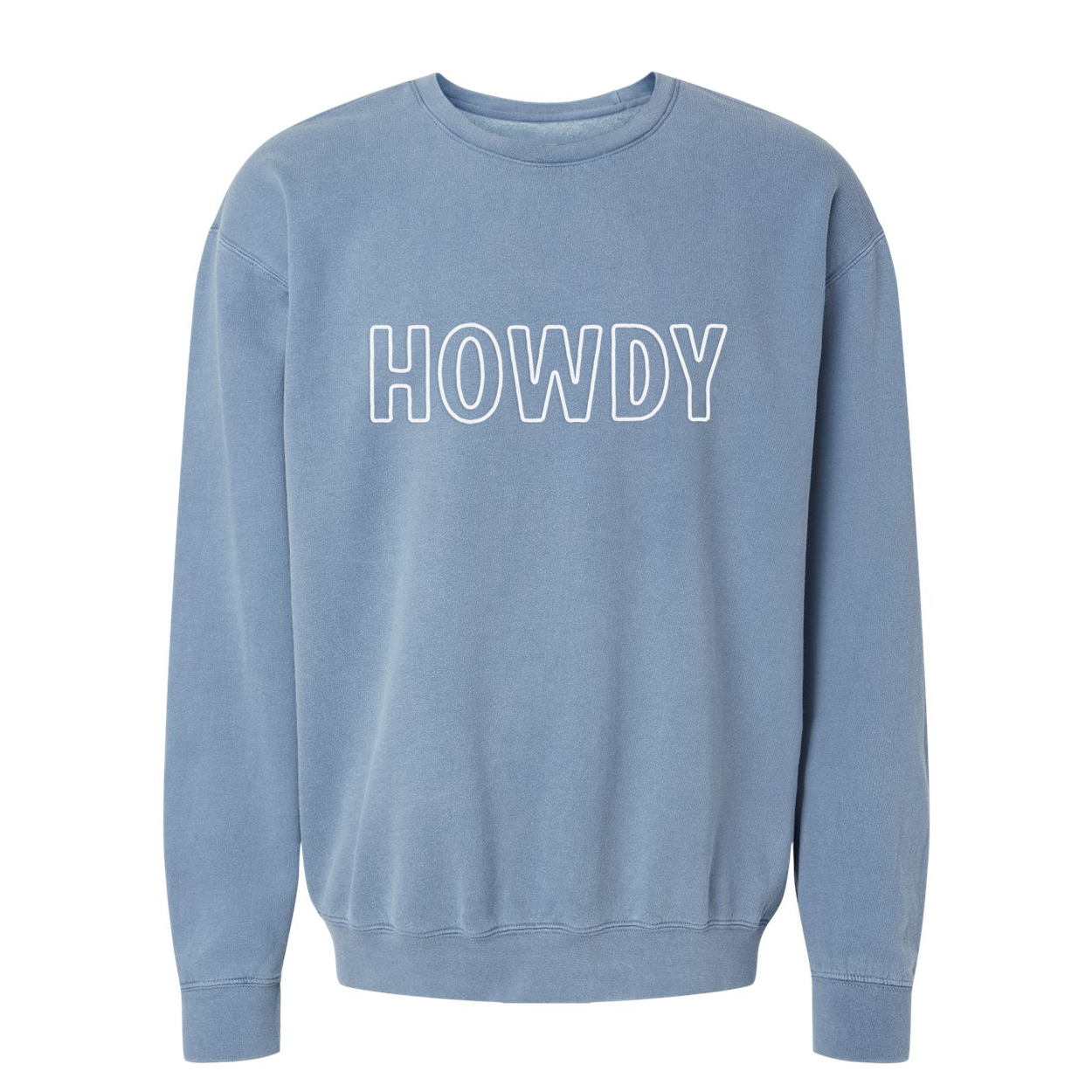Howdy Outline Washed Sweatshirt