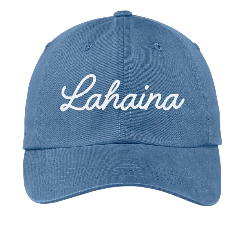 Lahaina Cursive Baseball Cap