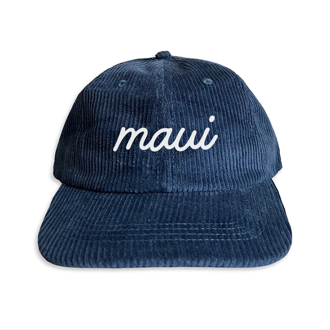 Maui Cursive Corduroy Cap