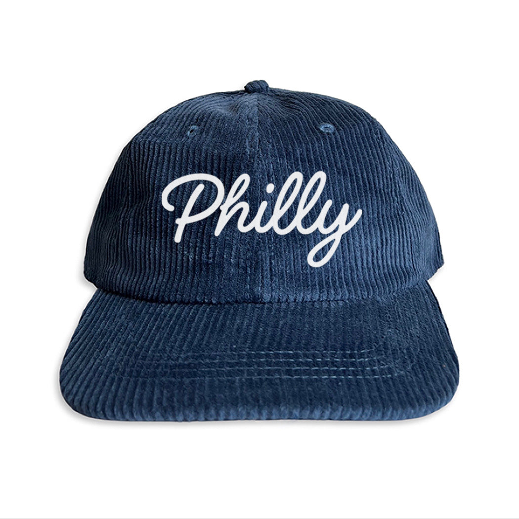 Philly Cursive Corduroy Cap