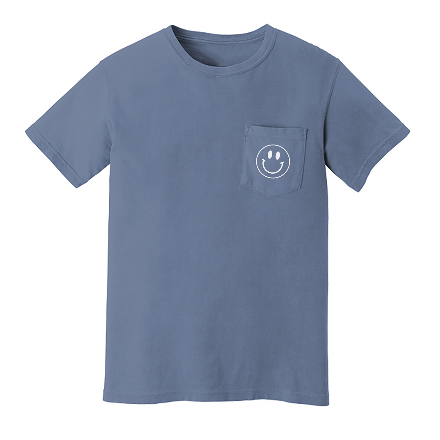 Smile Outline Pocket Tee