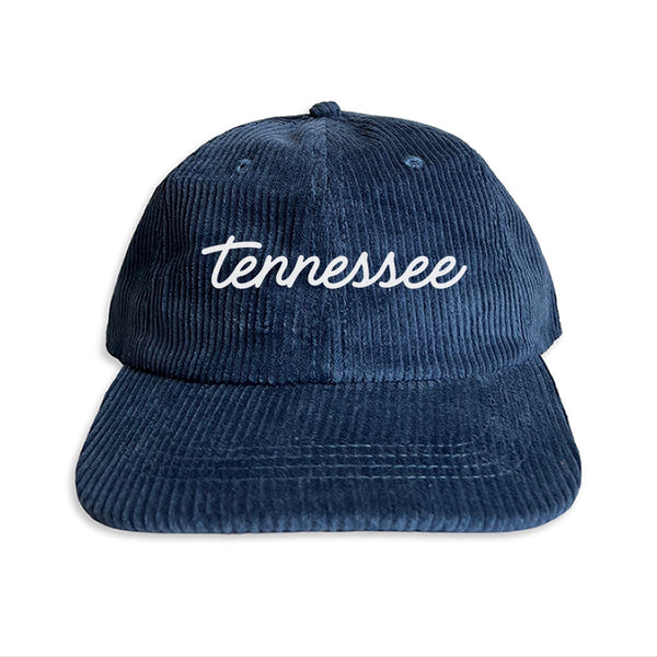 Tennessee Cursive Corduroy Cap