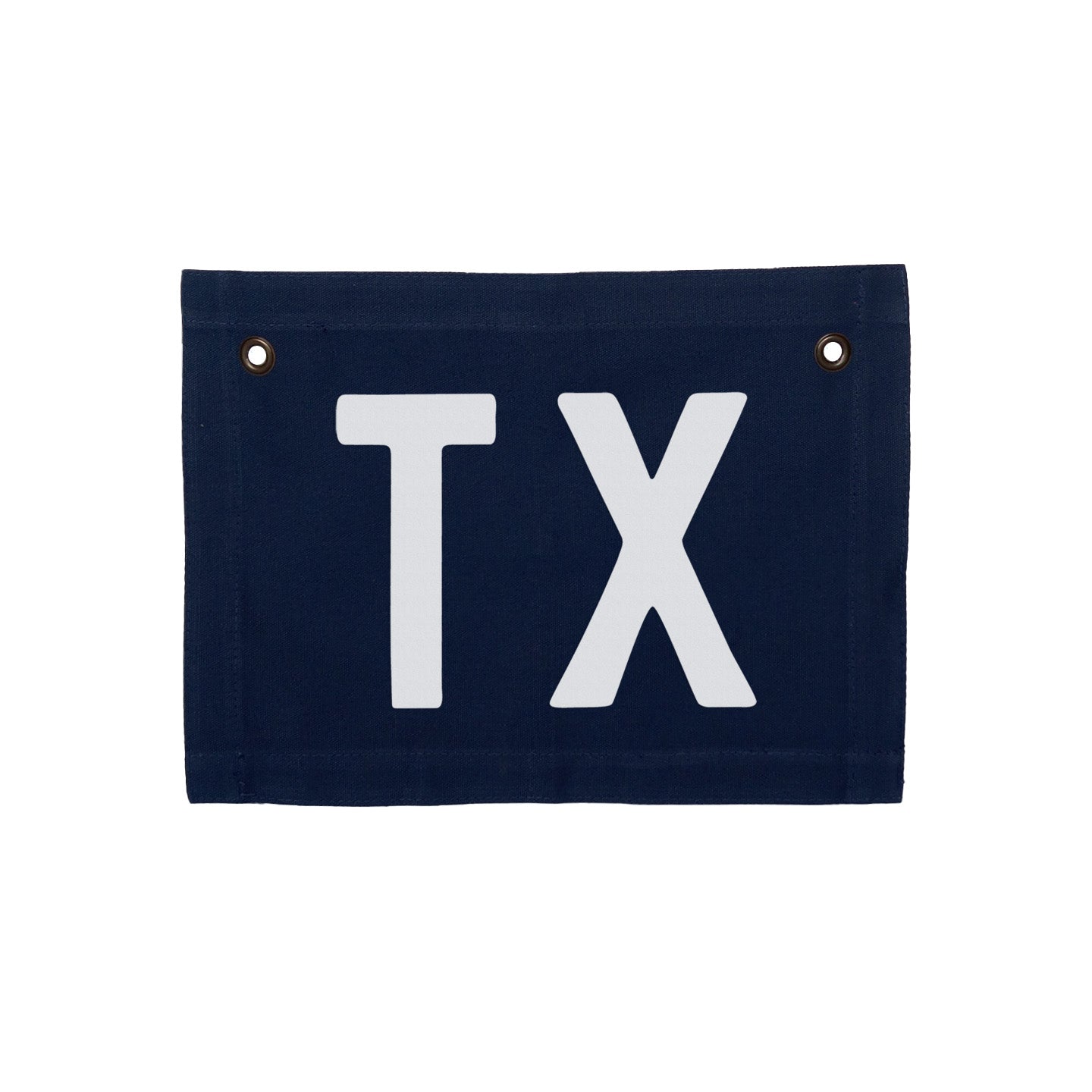 TX Small Canvas Flag