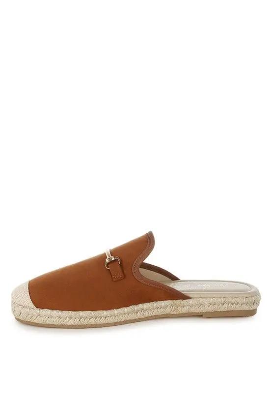 Rag Company Nazaya Horsebit Detail Espadrilles Mules for Women