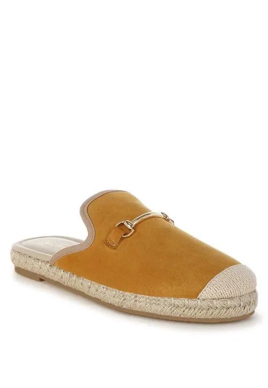 Rag Company Nazaya Horsebit Detail Espadrilles Mules for Women