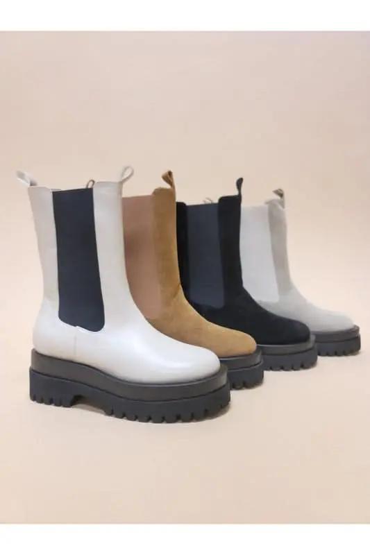 Combat Boots - Durable Platform - Women's Fashion Outdoor