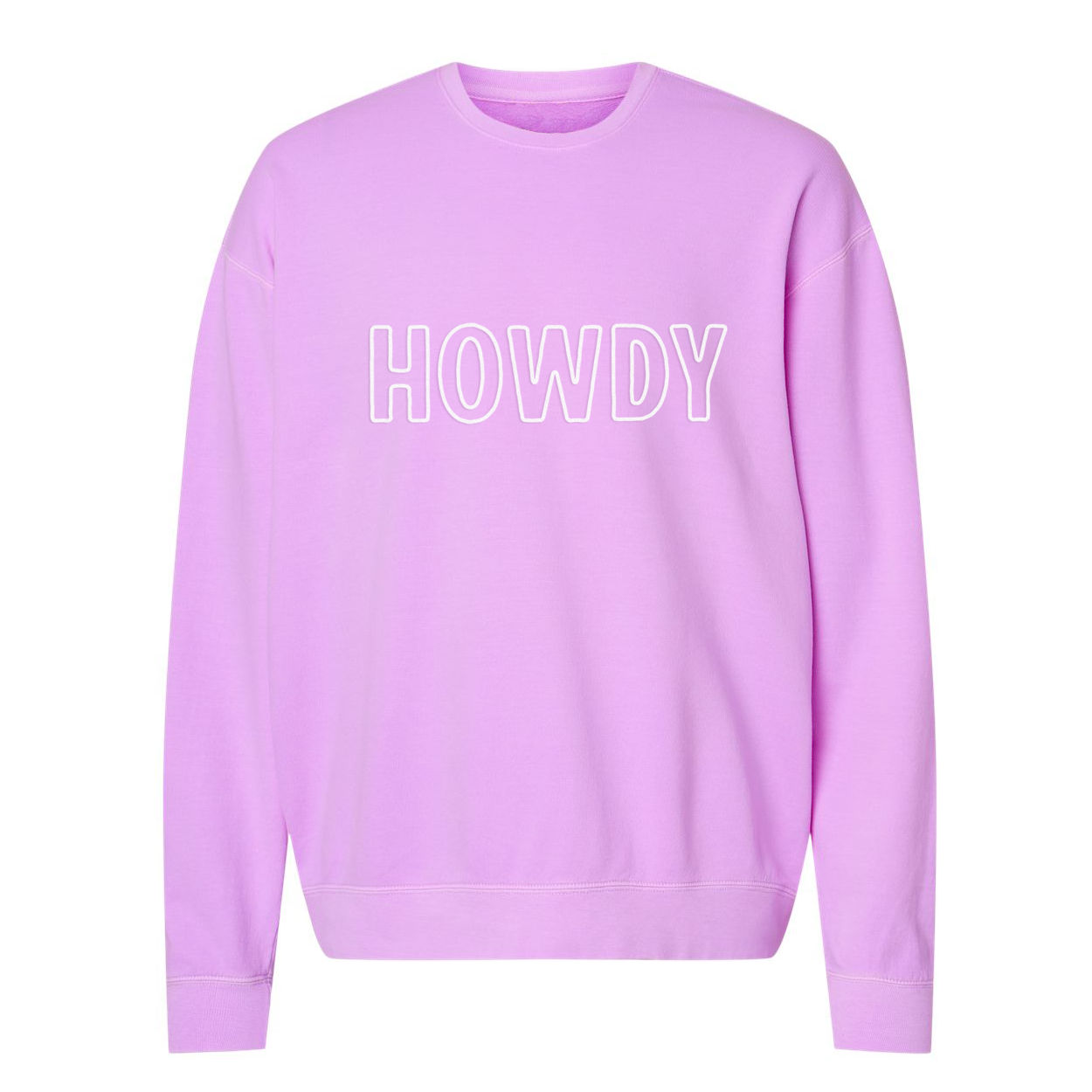 Howdy Outline Washed Sweatshirt