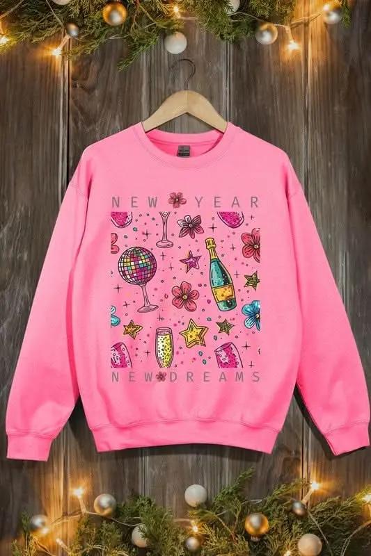 Color Bear Graphic Fleece Sweatshirt Unisex Everyday Comfy Pullover
