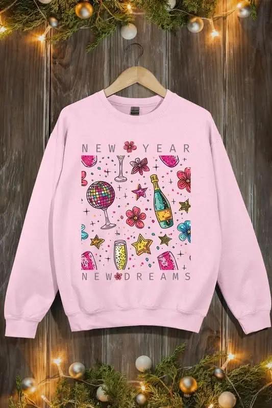 Color Bear Graphic Fleece Sweatshirt Unisex Everyday Comfy Pullover