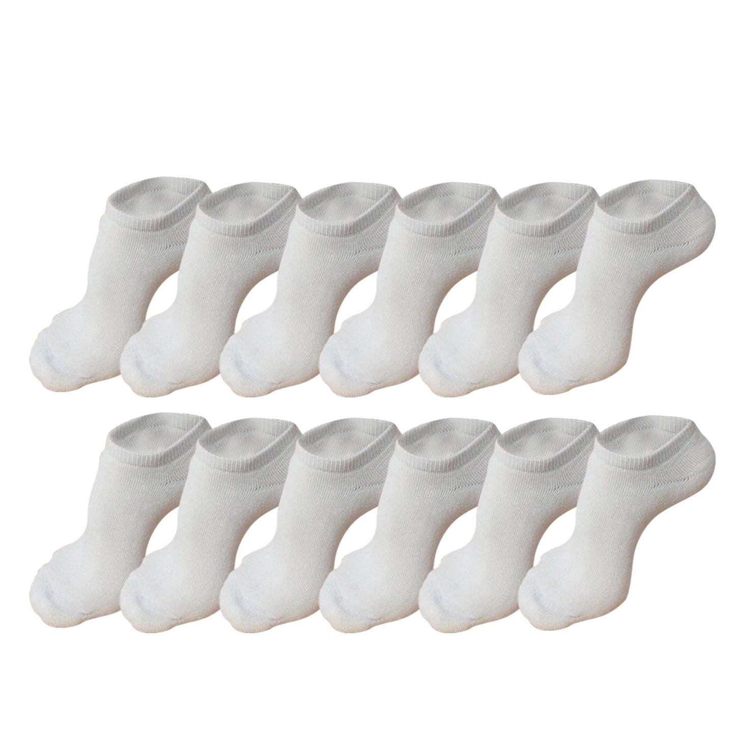 No Look Anklet Bamboo Viscose Socks - Natural